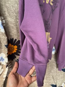 Purple "Believe" Graphic Sweatshirt 💜