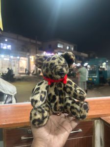 Leopard Print Teddy Bear