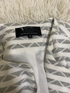 Chic Striped Blazer Jacket