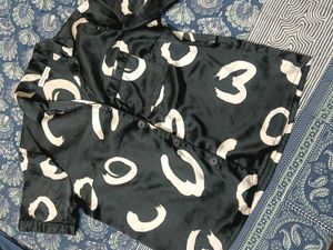 Cute Black printed night suit set