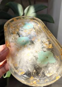 Handmade Pastel Hydrangea Trinket Tray
