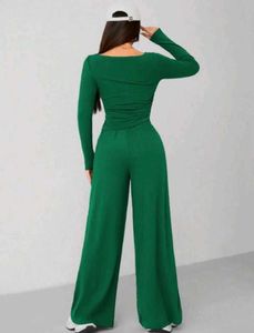 Comfortable Green Co-ord Set