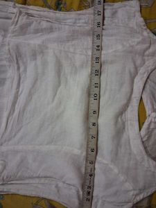 Simple White A-Line Dress