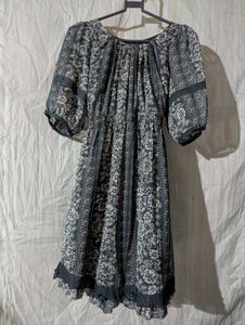 Chic Floral Print Dress
