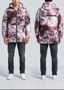 Unique Printed Puffer Jacket