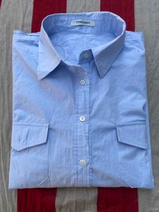 Vergamot Light Blue Casual Shirt