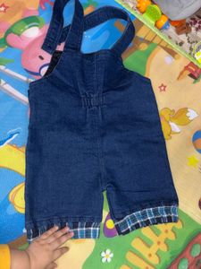 Cute Gingham Romper for Baby set