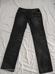 Stylish Black Denim Jeans