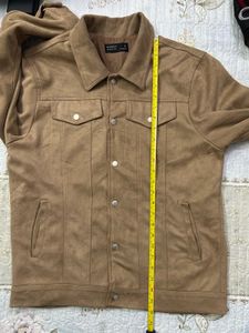 Suede Trucker Jacket