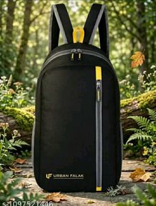Urban Falak Black Backpack