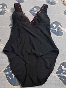 Stylish Black One-Piece Swimsuit