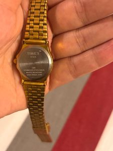 Elegant Gold Tone Women's Watch