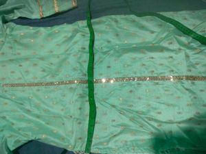 Elegant Mint Green Kurta Set with Dupatta