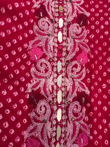Elegant Red Printed Kurta