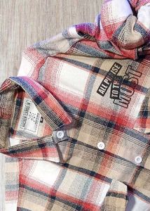 Men's Plaid Flannel Shirt Size XL