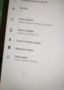 Lenovo M10 FHD Plus Tab