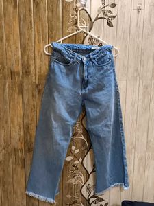 Light Wash Wide Leg Jeans