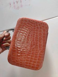 Leopard Print Makeup Bag