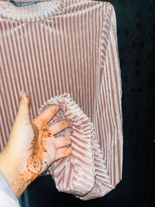 Sale-100rs Off Shein Velvet Top