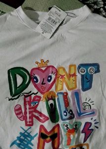 Graphic Print Oversized T-Shirt