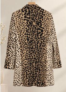 Leopard Print Blazer