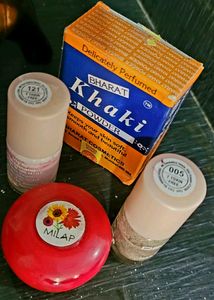 Set Kumkum2,Nel Polish, Powder