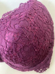 Elegant burgundy Lace Bra