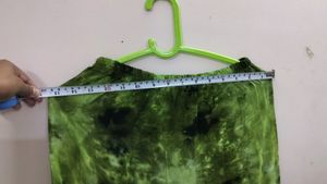 Green Tie Due Skirt