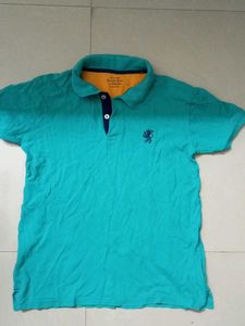 Turquoise Polo T-Shirt