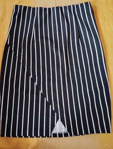 Striped Pencil Skirt