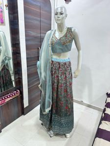 Floral Lehenga Choli Set