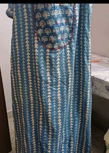 Blue Printed Nighty