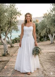 Elegant White Bridal Gown