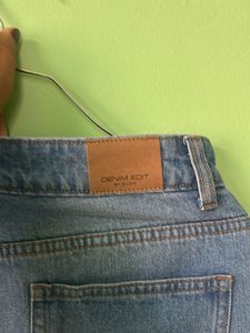 Light Wash Denim Cut-Off Shorts