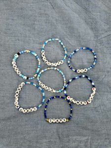 Initial Beaded Bracelets Customisation Available