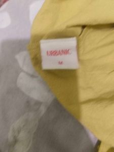 Cute Yellow Peplum Top