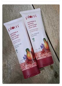 Plum Saffron & Papaya Glow Bright Face Wash