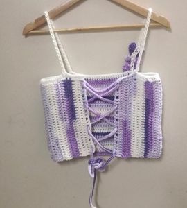 Handmade Serene Crop Top