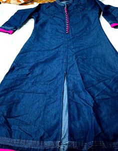 Stylish Denim Kurti