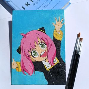Anya Forger (Anime) Canvas Painting