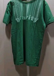 Green Gravity Graphic T-Shirt