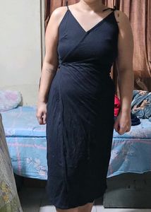 Black Spaghetti Strap Maxi Dress