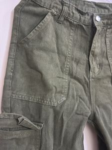 Olive Green Cargo Pants