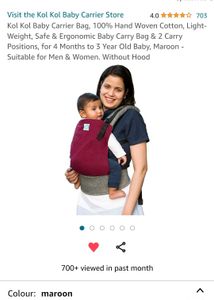 Baby Carrier Bag..for 4 Month To 3 Year