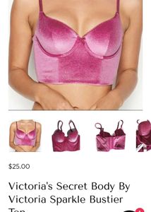 VICTORIA SECRET Velvet Pink Bra