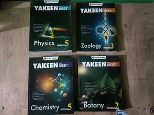 Yakeen NEET Physics, Zoology, Chemistry, Botany