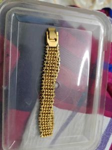 Elegant one gram Gold-Tone gent's Bracelet