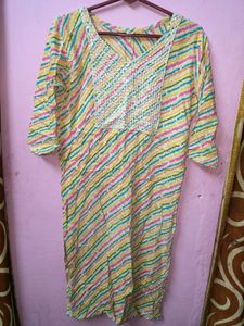 Boho Striped Kurti