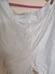 Off White Straight Pants