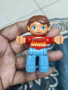 Toy Figure with Cars